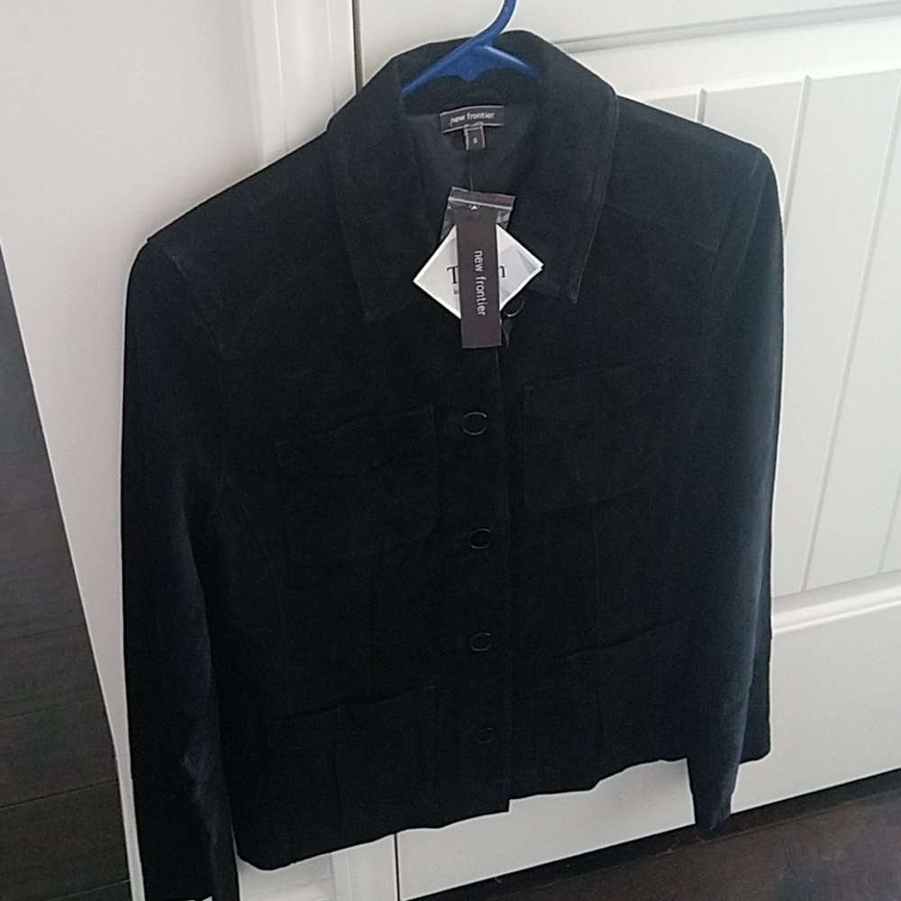 Suede suit